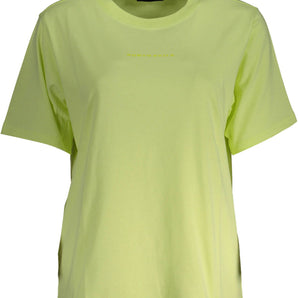 North Sails Yellow Cotton Women TShirt