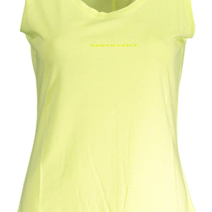 North Sails Yellow Viscose Women Top