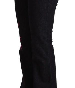 Elegancia vaquera acampanada de cintura media Exte Chic