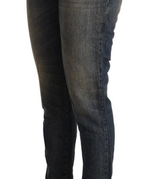 Vaqueros cortos de denim con cintura media de Twinset Chic