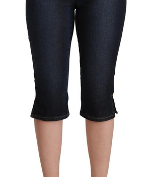 Pantalones vaqueros capri elegantes de cintura baja de GF Ferre