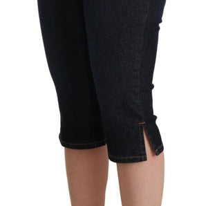 GF Ferre Chic Low Waist Capri Denim Pants