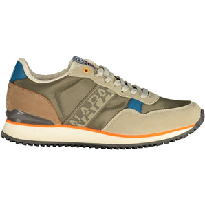 Napapijri Beige Polyester Men Sneaker