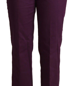 BENCIVENGA Violet High Waist Tapered Casual Pants