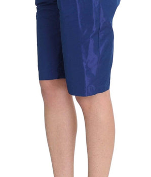 Ermanno Scervino Blue Above Knees Bermuda Shorts Ermanno Scervino 