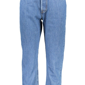 Levi's Chic Blue Cotton 5-Pocket Jeans for Women