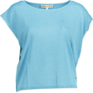 Kocca Light Blue Viscose Women Top