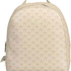 BYBLOS Beige PVC Women Backpack