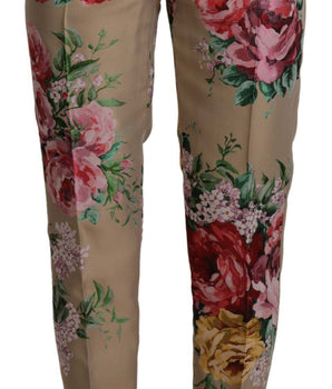 Dolce & Gabbana Floral High-Waist Dress Pants Dolce & Gabbana 