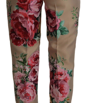 Dolce & Gabbana Floral High-Waist Dress Pants Dolce & Gabbana 