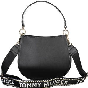 Tommy Hilfiger Black Polyester Women Handbag