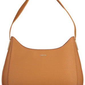 Calvin Klein Brown Polyester Women Handbag