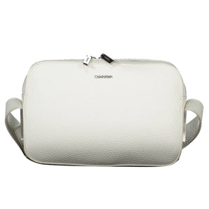 Calvin Klein White Polyester Women Handbag