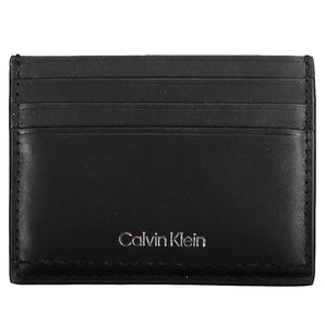 Calvin Klein Black Leather Men Wallet