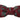 Dolce & Gabbana Maroon Pattern Adjustable Neck Papillon Bow Tie