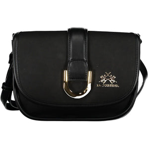 La Martina Black Polyethylene Women Handbag