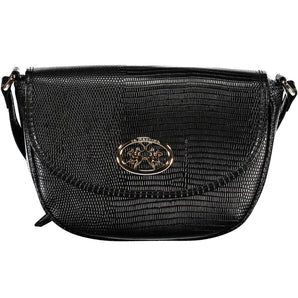 La Martina Black Polyethylene Women Handbag