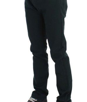 Ermanno Scervino Chic Green Straight Cut Jeans Ermanno Scervino 