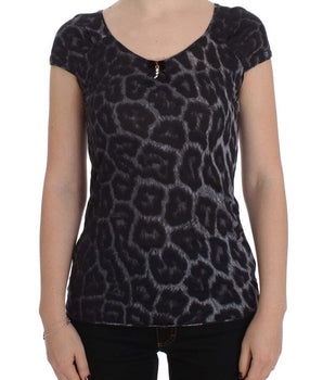 Chic Leopard Modal Top by Cavalli Cavalli 