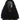 Dolce & Gabbana Chic Black Weasel Fur Hooded Scarf Wrap