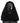 Dolce & Gabbana Black Weasel Fur Crochet Hood Scarf Hat Dolce & Gabbana 