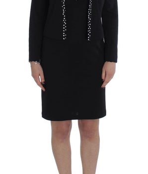 BENCIVENGA Chic Polka Dot Dress & Sweater Set BENCIVENGA 