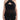Exte Elegant Black Evening Wrap Top Blouse Exte