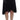 Exte Black Blue Cotton Stretch Straight Skirt