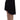 Exte Chic Black and Blue Cotton Blend Skirt