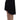 Exte Black Blue Cotton Stretch Straight Skirt