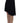 Exte Black Blue Cotton Stretch Straight Skirt
