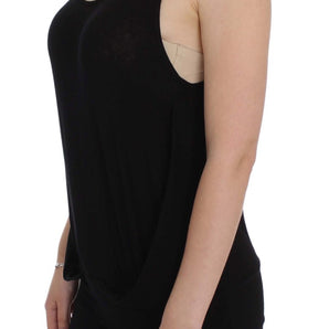 PLEIN SUD Sleek Black Cami Blouse Tank Top