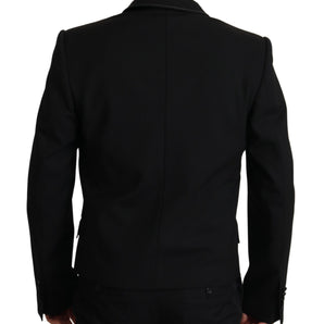 Dolce &amp; Gabbana Elegante blazer de lana con doble botonadura