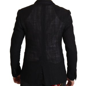 Dolce & Gabbana Elegant Single Breasted Wool Blazer