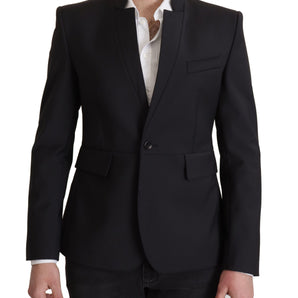 Dolce & Gabbana Elegant Single-Breasted Wool Blazer