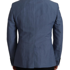 Dolce &amp; Gabbana Elegant Single Breasted Linen Jacket