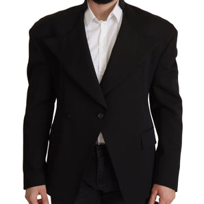 Dolce & Gabbana Elegant Single Breasted Wool Blazer