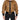 Dolce &amp; Gabbana Elegant Dark Camel Zip Blouson Jacket