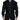 Dolce & Gabbana Black Nylon Crystals Coat Buttons Jacket