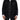 Dolce & Gabbana Elegant Full Zip Black Wool Blend Jacket