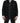 Dolce & Gabbana Black Wool Collared Full Zip Jacket