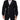 Dolce & Gabbana Black Wool Full Zip Long Sleeves Jacket