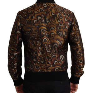 Dolce & Gabbana Elegant Brown Blouson Jacket