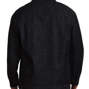 Dolce & Gabbana Elegant Black Denim Jacket