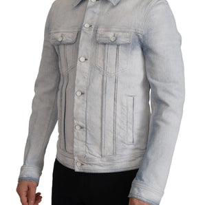 Dolce &amp; Gabbana Elegant Light Blue Denim Jacket