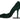 Dolce & Gabbana Elegant Green Xiangao Fur Leather Pumps Dolce & Gabbana