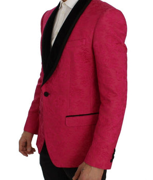Dolce & Gabbana Floral Brocade Single-Breasted Blazer Dolce & Gabbana 
