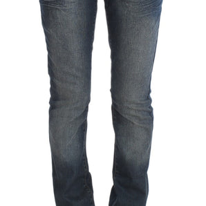 John Galliano Chic Slim Fit Blue Jeans