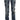 John Galliano Chic Slim Fit Bootcut Jeans in Blue Wash