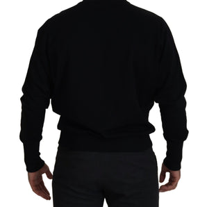 Dolce &amp; Gabbana Elegant Crewneck Cotton Blend Sweater